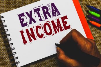 Extra Income Sign